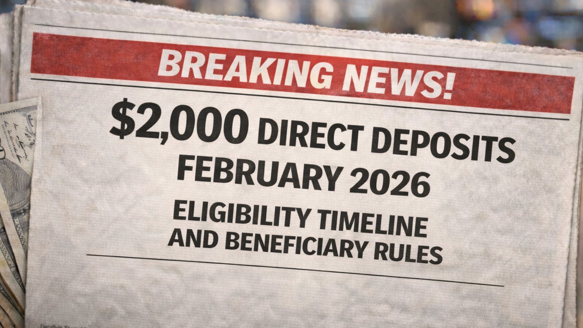 $2,000 Direct Deposits February 2026