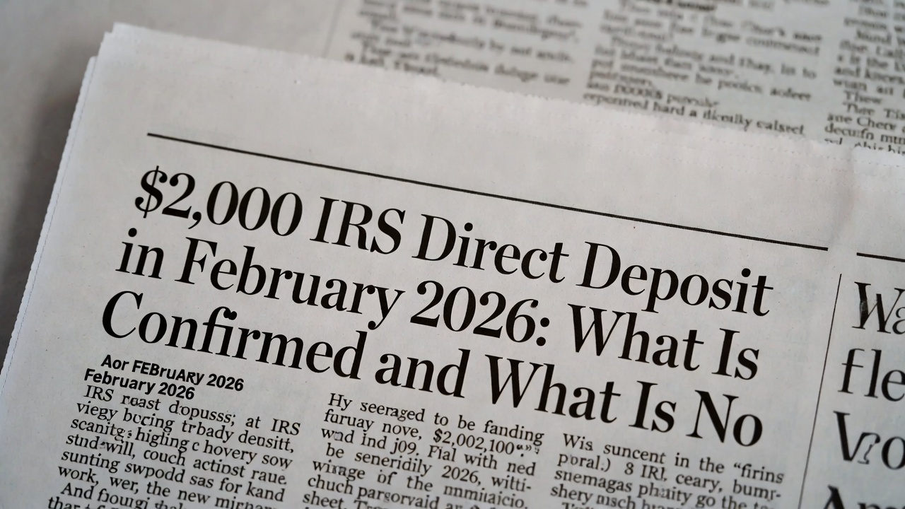 $2,000 IRS Direct Deposit in February 2026